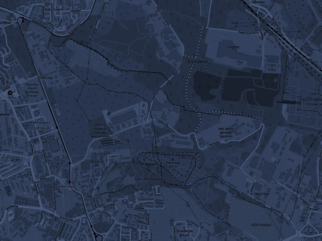 Mapa okolicy: ul. Chemiczna 14, 41-100 Siemianowice Śląskie — siedziba Barlo Sp. z o.o.