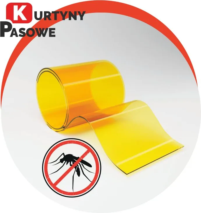 Pas antyinsektowy żółto-pomarańczowy